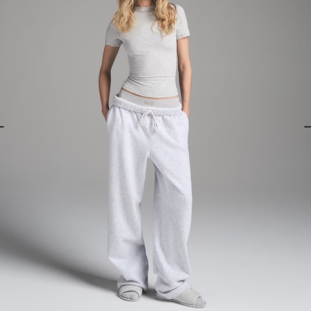 NWT Skims Cotton Fleece Classic Sweatpants